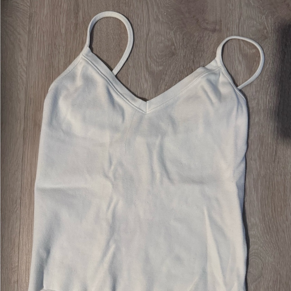 White Spaghetti Strap Top